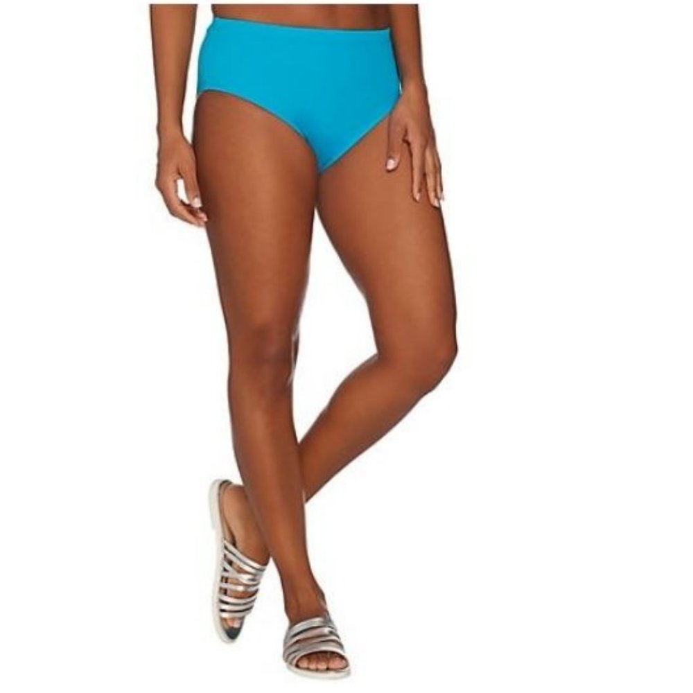 Denim & Co. Beach Swim Brief 5794 - Picture 1 of 2